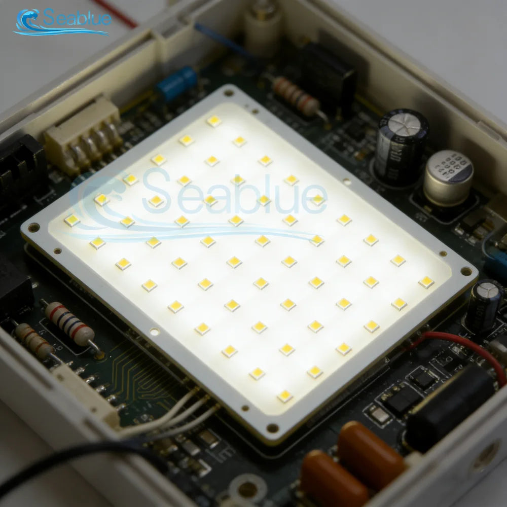 Panneau led blanc moderne réglable câble usb type interrupteur luminosité 120 led beads 156mm
