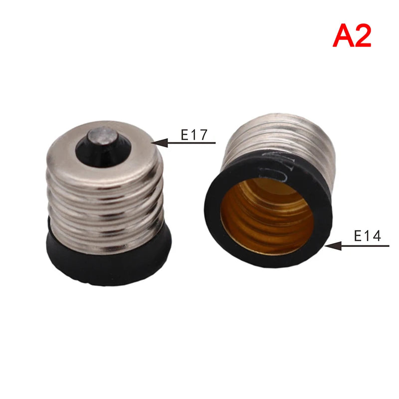 adaptateur lampe led e17 e14 adhésif moderne argenté noir doré lisse brillant