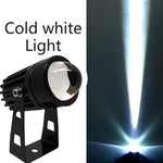 projecteur led extérieur moderne 12w 9w 5w rgb télécommande ip65 clips noir