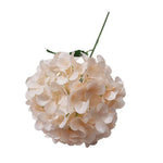 bouquet fleurs artificielles hortensias blanc bleu rose vert orange violet intérieur vintage romantique