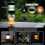 lanterne led rechargeable transparent moderne compact aimant intégrée mode camping randonnée autocollants câble usb