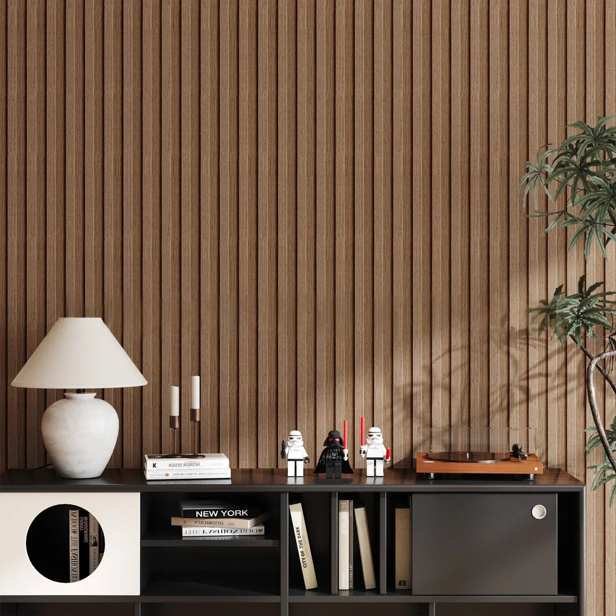 panneaux décoratifs modernes 30x30cm texture bois adhésifs auto posables intérieur extérieur 10 20 30