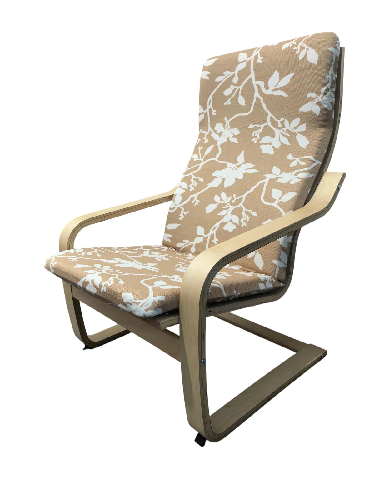 housse chaise gris clair fleurs blanches moderne salon élasthanne polyester imperméable extensible