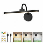 lampe murale led rechargeable noire aimantée couleurs réglables moderne minimaliste