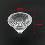 lentille optique transparente noir grille perforations moderne éclairage scène dji professionnel 35deg 45deg