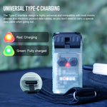 lampe poche rechargeable uv intense multifonction camping travail moderne