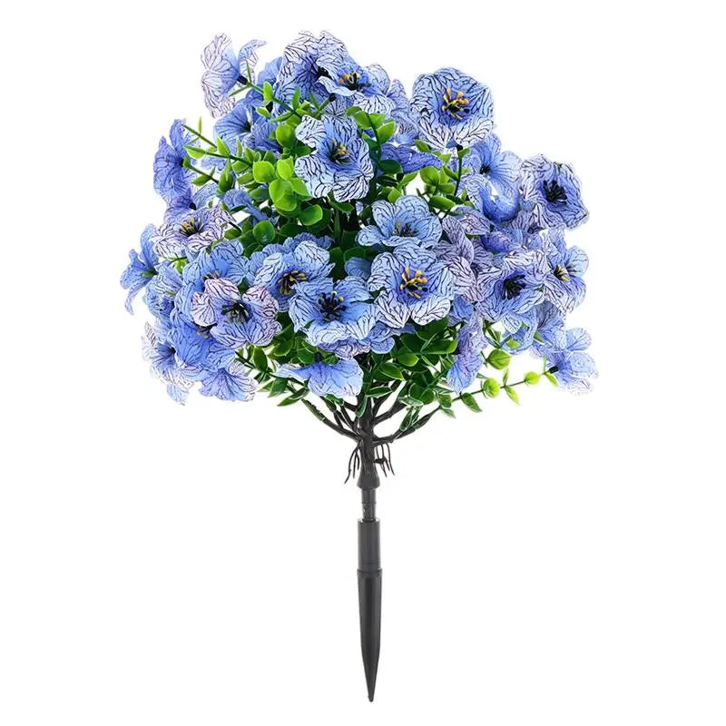 décoration intérieure moderne bouquet artificiel violet rose rouge jaune fleurs polyester piquet simple