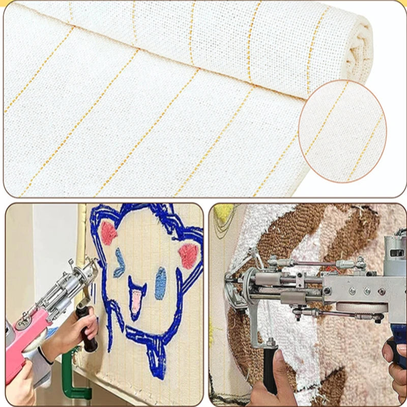 toile broderie rayée beige coton polyester antimicrobien control odeur tissu filet jaco Jacquard bricolage