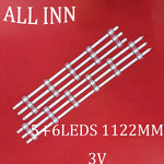 barrettes led transparentes modernes 1122mm 5v 3v 55gdu 55vlc 55gcu led