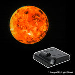 projecteur mural transparent moderne adhésif veilleuse led noir terre projection chambre