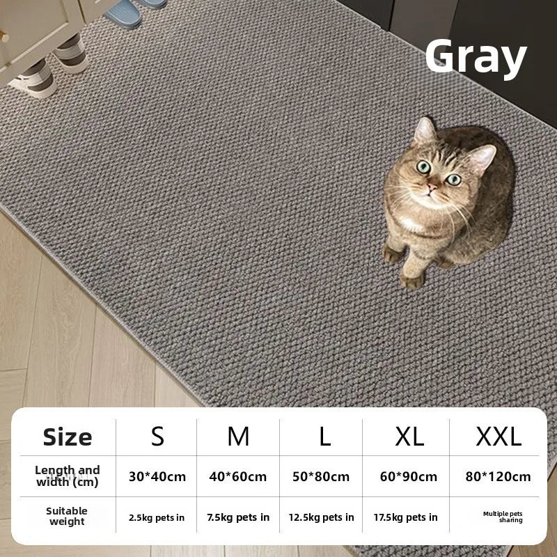 tapis chats sisal marron clair moderne antidérapant stable gratter griffes chat taille xl