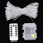 guirlande lumineuse led multicolore blanc noel mariage festif télécommande moderne