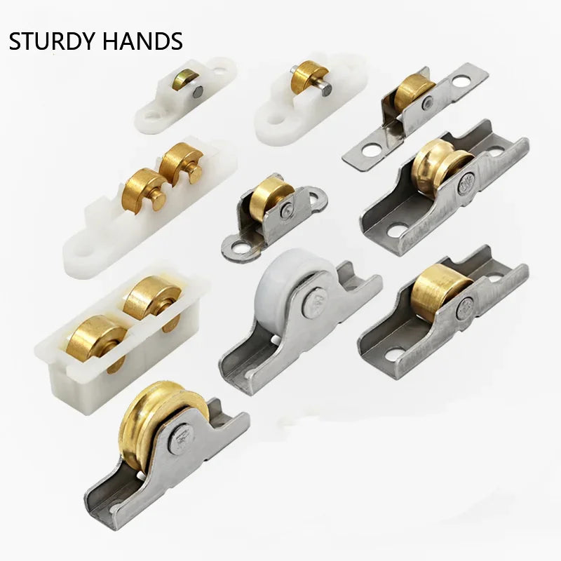 roulettes porte acier inoxydable cuivre blanc gris doré rondelles industrielle fixations cửa hàng