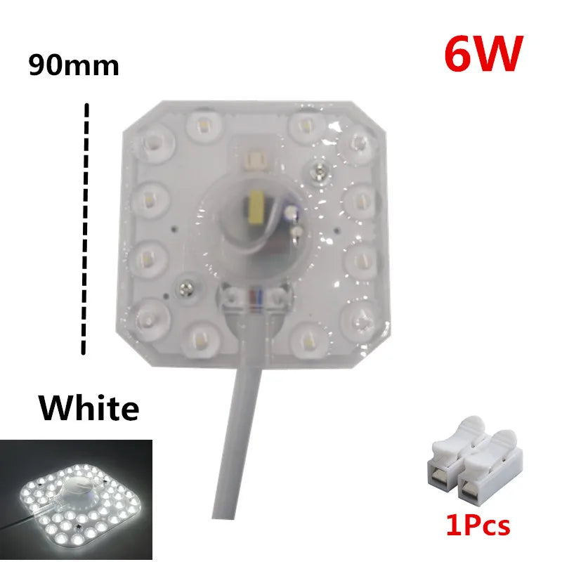Module LED blanc 12W 18W 24W 36W naturel chaleureux moderne câble