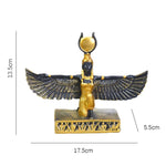 statues decoratives egyptiennes or pyramide obelisque isis ancien maison