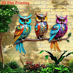 décoration murale sculpture oiseaux motifs floraux bleu vert orange contemporain