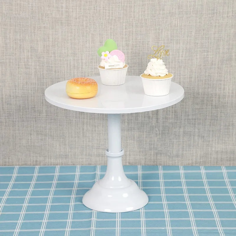 support gâteaux moderne bleu clair rose pâle blanc doré 10 12 pouces