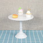 support gâteaux moderne bleu clair rose pâle blanc doré 10 12 pouces