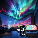 projecteur aurores boréales ciel étoilé couleurs télécommande usb ambiance cosmique moderne