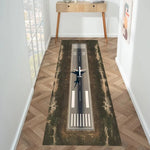 tapis piste aéroport motif course auto couleur noir jaune vert gris rouge blanc moderne