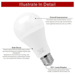 ampoule led e27 blanc froid chaud 12v 85v 3w 6w 9w 12w 15w 18w