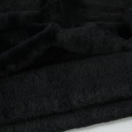 tissu fourrure douce peluche classique 50x50cm bleu marron gris beige rose vert blanc