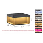 lampe solaire led moderne clôture extérieure noir mat étanche 249 flux lumineux 11w 3mètres
