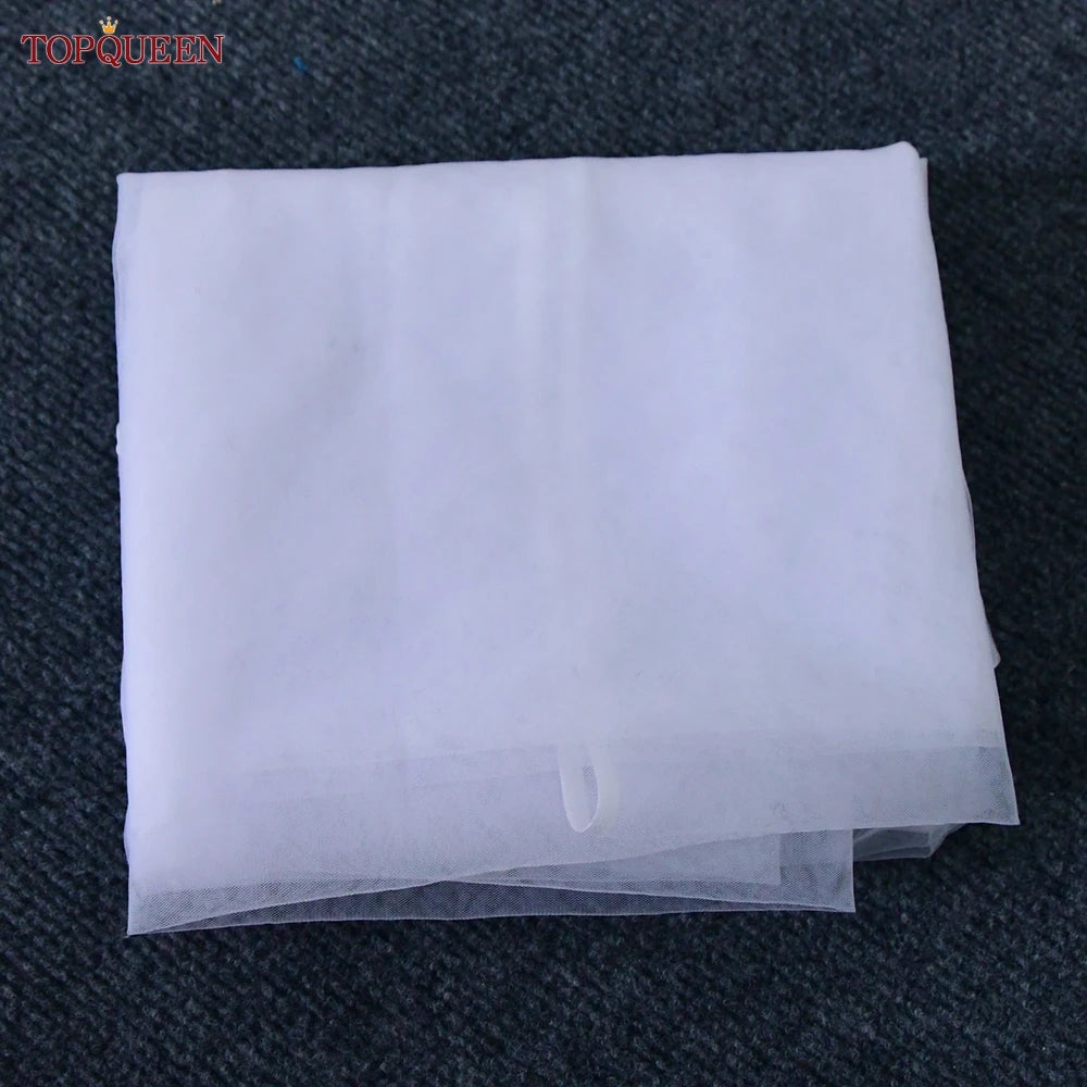 voile mariée transparent classique bride blanche ruban élastique soirée finement plissé echangement