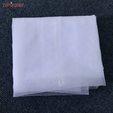 voile mariée transparent classique bride blanche ruban élastique soirée finement plissé echangement
