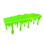 étagère moderne plastique vert fluo gouttes respectueux environnement 12 16 inches