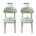 chaise moderne housse élastique violet rose bleu vert beige rayures diagonales salon chambre cuisine