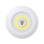 lampe led sans fil rechargeable batterie sèche adhésive télécommande blanc beige moderne minimaliste