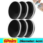 aimants magnétiques réutilisables adhésifs blanc noir modernes rideau douche 25x4cm