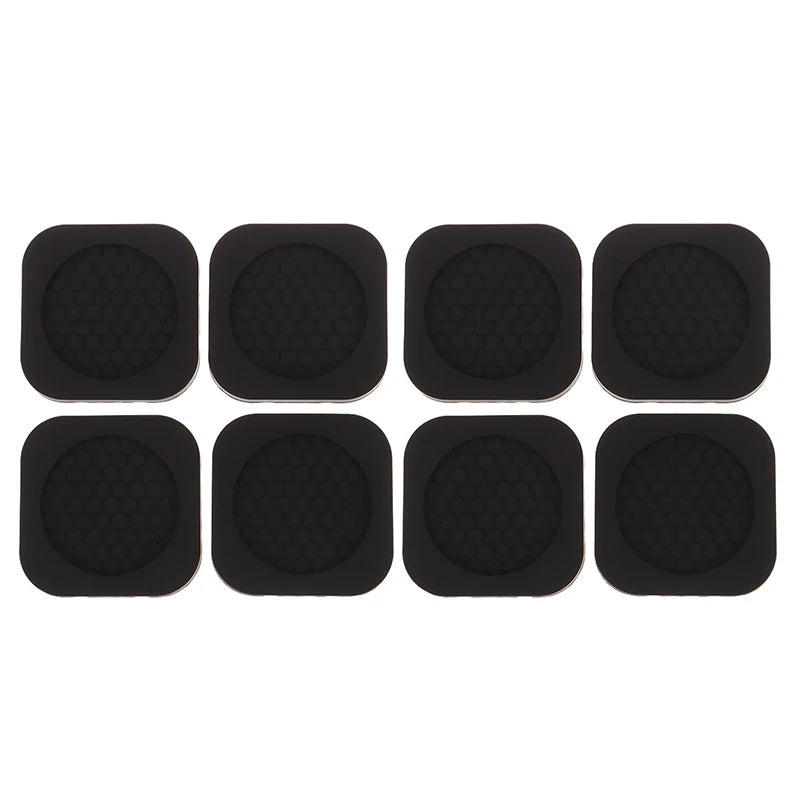 pads anti vibration anti glissement adhésifs noirs hexagonaux modernes machines électroménager pièces