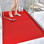 tapis antidérapant pvc gris vert rouge moderne non slip