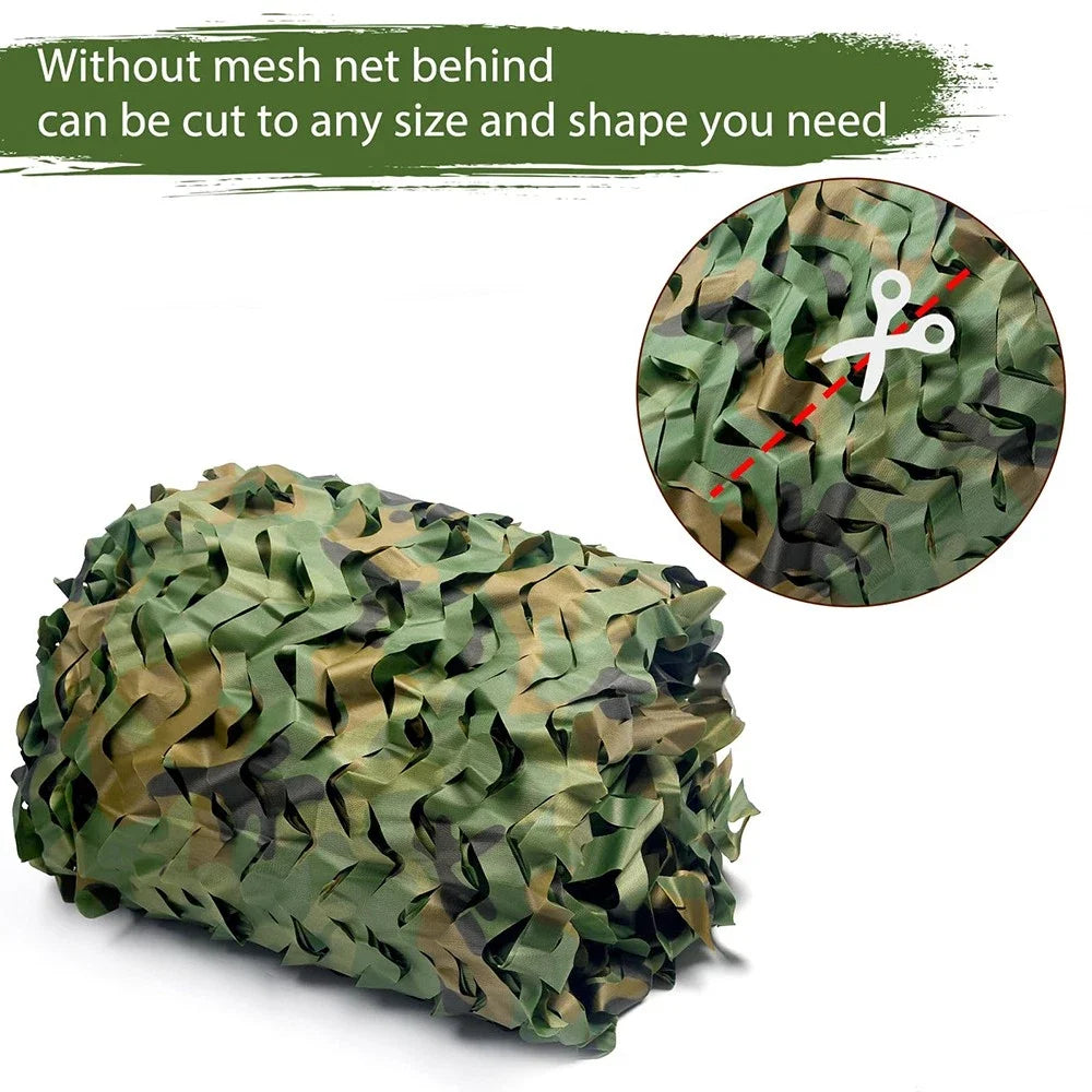 filet camouflage extérieur protection solaire vert marron beige traditionnel militaire opaqué assemblage facile