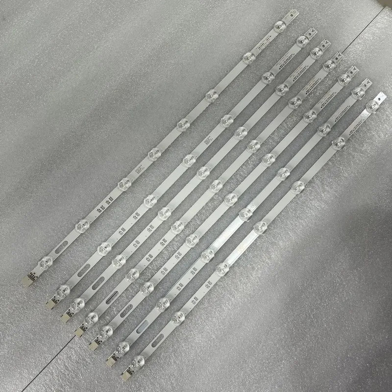 bandes led blanc modernes connecteurs aluminium yeux poisson fixations sans fil 2set 5set 7pcs