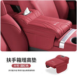 coussin soutien voiture cuir gris clair moderne adhésif trosse rangement porte tissu téléphone intégré