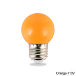 ampoules led colorées rouge bleu blanc jaune orange vert moderne e27 360deg 220v