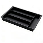 organisateur tiroir compartiments blanc couverts stylos maquillage minimaliste moderne rangement multifonctionnel
