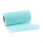 rubans tulle opaques couleur rouge rose blanc bleu noir vert décoratifs largeur 15cm