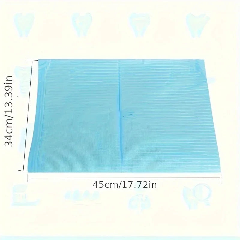 serviettes jetables rose noir bleu clair rayures horizontales simples pack 50 pièces tissu imperméable