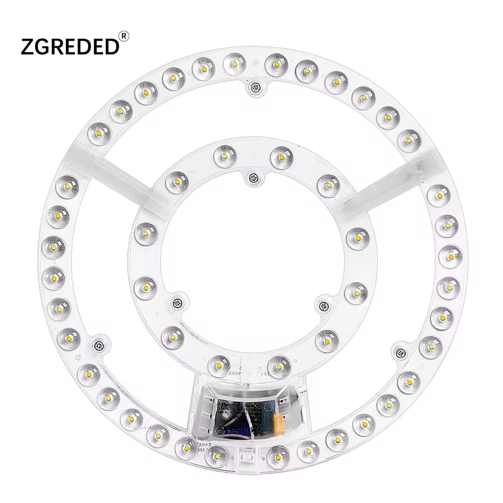 lampe plafonnier led ronde blanche aluminium moderne aimant fixation luminaire intérieur épuré