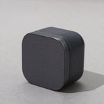boîtes carrées modernes 55mm 43mm noir gris bleu rouge vert orange respectueux environnement organisateur