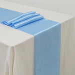 chemin table violet uni satin moderne décoration mariage fête anniversaire maison luxe chic