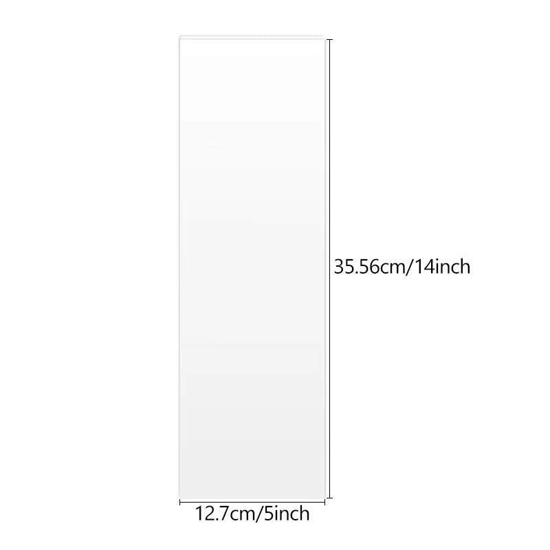 peigne éplucheur gâteau transparent acrylique outil pâtisserie lisse crème glaçage 10 12 14 inch