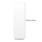 peigne éplucheur gâteau transparent acrylique outil pâtisserie lisse crème glaçage 10 12 14 inch