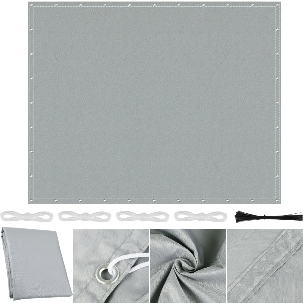 voile soleil beige uni moderne résistante l'eau 2m 2m 2m 3m 3m 3m 4m
