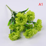 décoration extérieure moderne bouquet fleurs artificielles jaune rose rouge violet blanc simple minimaliste
