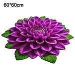 tapis fleurs roses daim antidérapant moderne bleu violet jaune chambre